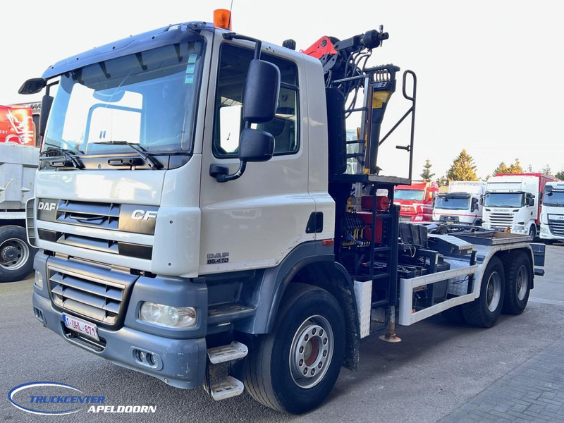 DAF CF 85.410 6x4 Bladgeveerd, Palfinger PK16001, Pallift - Hook lift truck, Crane truck: picture 3 DAF CF 85.410 6x4 Bladgeveerd, Palfinger PK16001, Pallift - Hook lift truck, Crane truck: picture 3