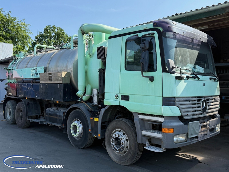 Mercedes-Benz Actros 4140 8x4 Steel springs, Manuel gearbox, Broken engine!! - Vacuum truck: picture 1 Mercedes-Benz Actros 4140 8x4 Steel springs, Manuel gearbox, Broken engine!! - Vacuum truck: picture 1