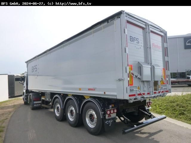 Benalu BULKLINER S 52 m³ Alu-Kastenmulde, Kombiklappe - Tipper semi-trailer: picture 2 Benalu BULKLINER S 52 m³ Alu-Kastenmulde, Kombiklappe - Tipper semi-trailer: picture 2