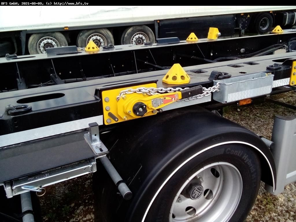 Hüffermann Vario-Carrier HMA 2424 ZB 3-Achs für Absetzmulde - Roll-off/ Skip trailer: picture 4 Hüffermann Vario-Carrier HMA 2424 ZB 3-Achs für Absetzmulde - Roll-off/ Skip trailer: picture 4