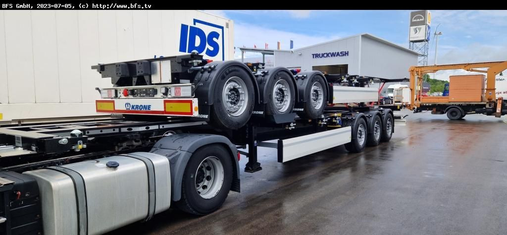 Krone Container Chassi SDC 27 eLTU5-2 Krone Container Chassi SDC 27 eLTU5-2 - Container transporter/ Swap body semi-trailer: picture 3 Krone Container Chassi SDC 27 eLTU5-2 Krone Container Chassi SDC 27 eLTU5-2 - Container transporter/ Swap body semi-trailer: picture 3