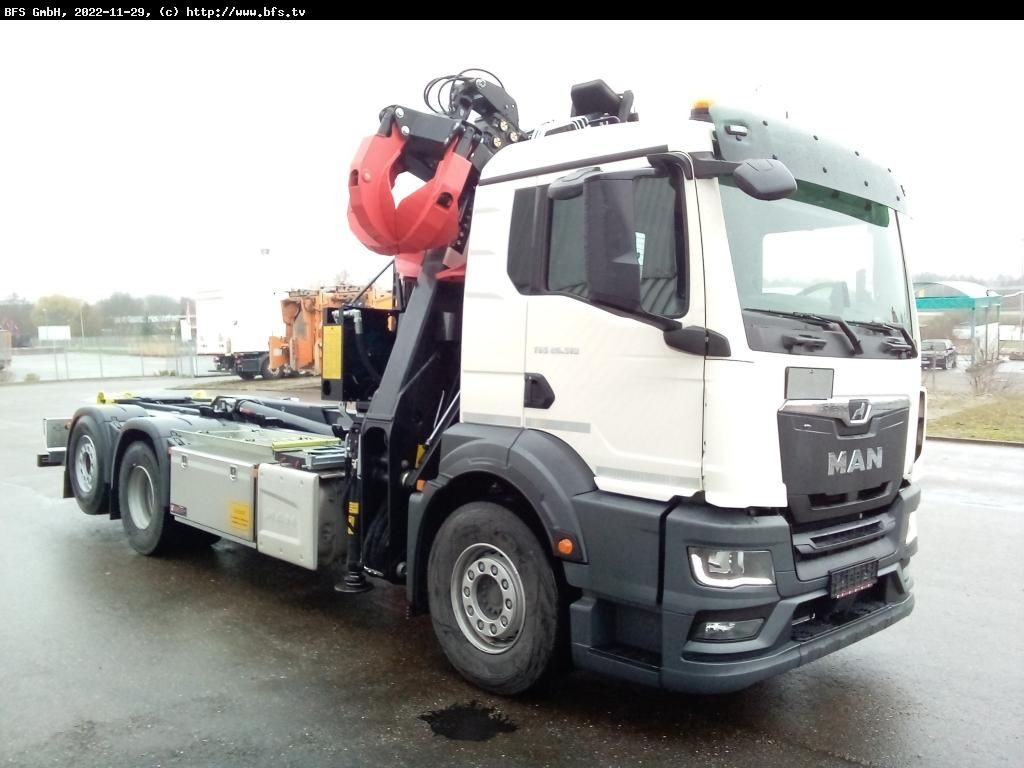 MAN TGS (TG3) 26.510 6x2-4 BL Recyclingkran - Hook lift truck: picture 2 MAN TGS (TG3) 26.510 6x2-4 BL Recyclingkran - Hook lift truck: picture 2