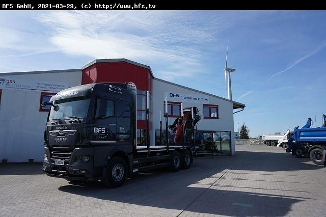 MAN TGX (TG3) 26.510 6x4 BL TG3, Plateau Aufbau - Timber truck: picture 1 MAN TGX (TG3) 26.510 6x4 BL TG3, Plateau Aufbau - Timber truck: picture 1