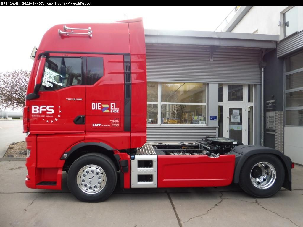 MAN TGX (TG3) 18.580 4x2 BL SA Kipphydraulik GX - Tractor unit: picture 4 MAN TGX (TG3) 18.580 4x2 BL SA Kipphydraulik GX - Tractor unit: picture 4
