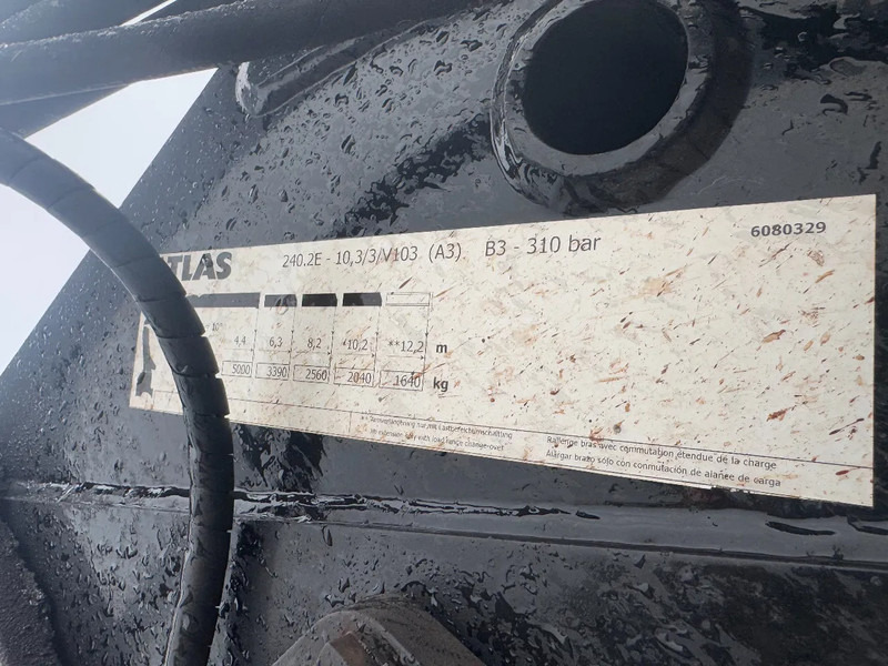 Boom Atlas 240.2E-A3 + REMOTE CONTROL + 5E & 6E FUNCTIE 240.2E-A3: picture 12 Boom Atlas 240.2E-A3 + REMOTE CONTROL + 5E & 6E FUNCTIE 240.2E-A3: picture 12