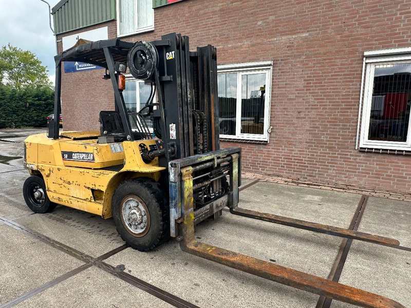 Caterpillar DP50 VORKVERSTELLERS +SIDE SHIFT - Diesel forklift: picture 2 Caterpillar DP50 VORKVERSTELLERS +SIDE SHIFT - Diesel forklift: picture 2