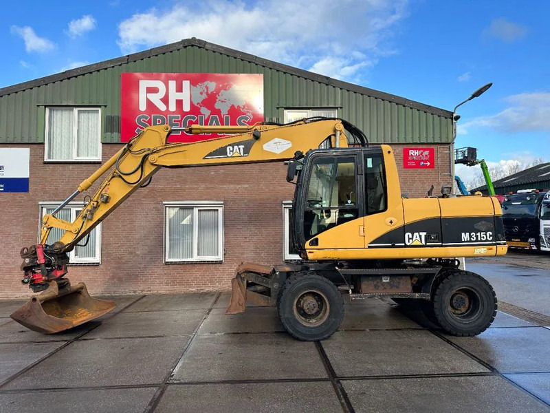 Wheel excavator Caterpillar M315C WITH ROTOTILT, CE: picture 18