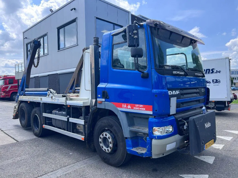 DAF CF 85.360 6X2 EURO 5 HYVA SKIPLOADER + NIDO - Skip loader truck: picture 3 DAF CF 85.360 6X2 EURO 5 HYVA SKIPLOADER + NIDO - Skip loader truck: picture 3