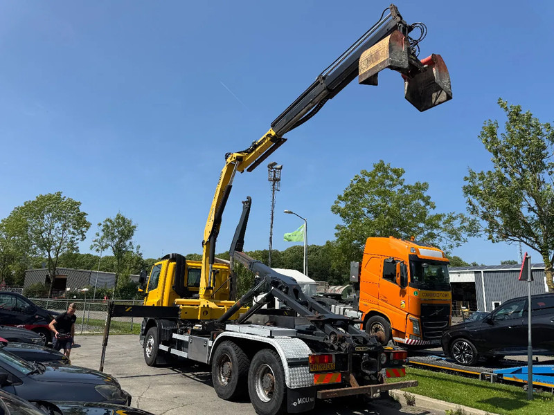 DAF CF 85.410 6X4 - EURO 5 + PALFINGER PK15500 + REMOTE + PALFINGER HOOK - Hook lift truck, Crane truck: picture 4 DAF CF 85.410 6X4 - EURO 5 + PALFINGER PK15500 + REMOTE + PALFINGER HOOK - Hook lift truck, Crane truck: picture 4