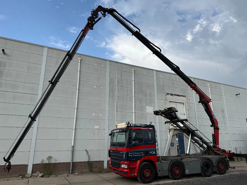 DAF CF 85.460 8X2 + YEAR 2016 HMF CRANE 2620-K4 + FLYJIB + WINCH + REMOTE - Cable system truck, Crane truck: picture 3 DAF CF 85.460 8X2 + YEAR 2016 HMF CRANE 2620-K4 + FLYJIB + WINCH + REMOTE - Cable system truck, Crane truck: picture 3