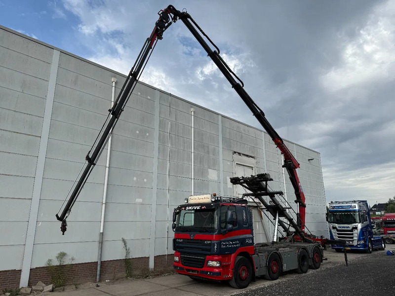 DAF CF 85.460 8X2 + YEAR 2016 HMF CRANE 2620-K4 + FLYJIB + WINCH + REMOTE - Cable system truck, Crane truck: picture 1 DAF CF 85.460 8X2 + YEAR 2016 HMF CRANE 2620-K4 + FLYJIB + WINCH + REMOTE - Cable system truck, Crane truck: picture 1