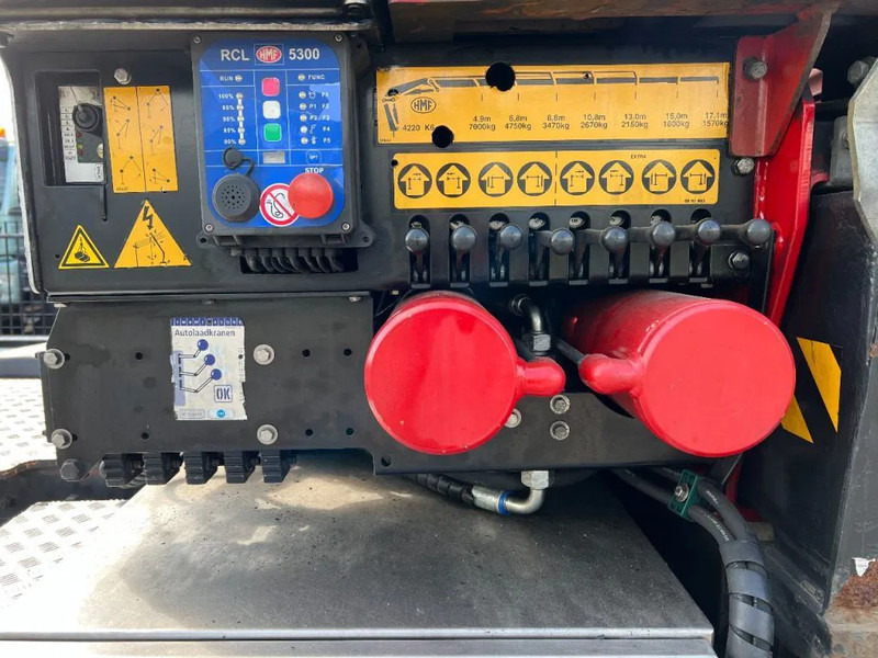 Crane truck DAF XF 105.460 6X4 EURO 5 + HMF 4220 K6 + REMOTE CONTROL + RETARDER: picture 8
