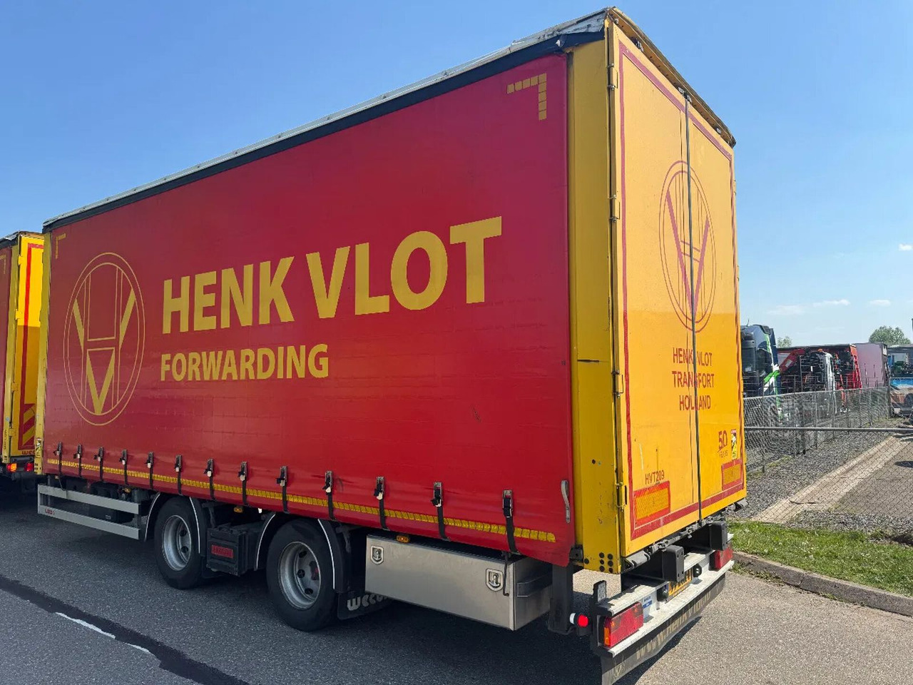 Curtainsider truck DAF XF 480 6X2 JUMBO + WECON HANGER SLIDING ROOF + T: picture 13