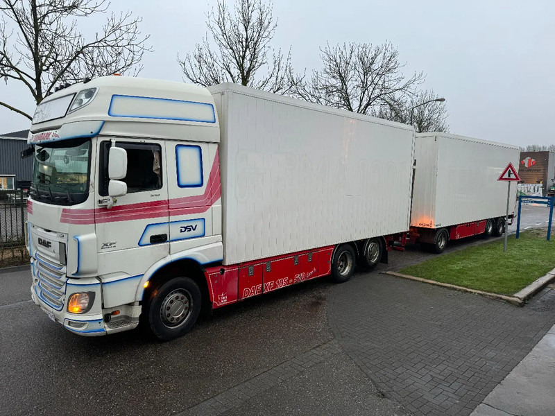 DAF XF 510 6X2 + KELBERG HANGER EURO 6 ZEPRO + REMOTE RETARDER - Box truck: picture 1 DAF XF 510 6X2 + KELBERG HANGER EURO 6 ZEPRO + REMOTE RETARDER - Box truck: picture 1