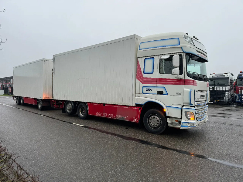 DAF XF 510 6X2 + KELBERG HANGER EURO 6 ZEPRO + REMOTE RETARDER - Box truck: picture 3 DAF XF 510 6X2 + KELBERG HANGER EURO 6 ZEPRO + REMOTE RETARDER - Box truck: picture 3