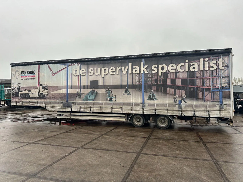 DRACO SCHUIFZEILEN + DAK, ACHTERPORTAAL VERBREEDBAAR - Low loader semi-trailer: picture 1 DRACO SCHUIFZEILEN + DAK, ACHTERPORTAAL VERBREEDBAAR - Low loader semi-trailer: picture 1