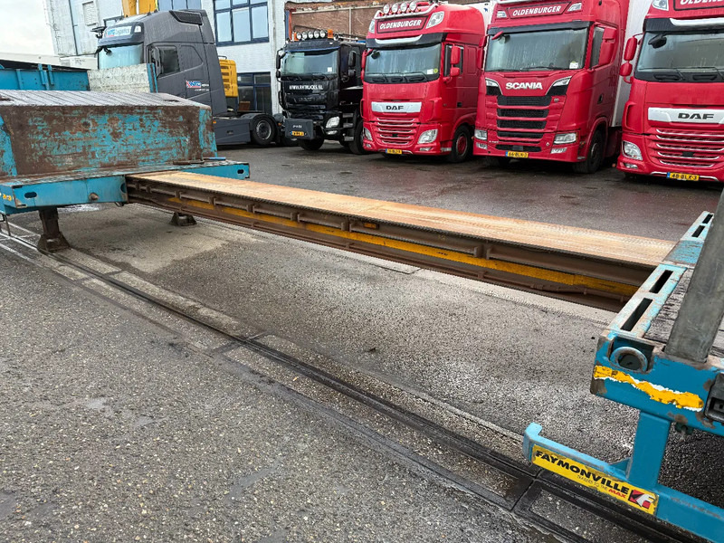 Low loader semi-trailer Faymonville F-S43-1AAF, 5 METER EXTENDABLE, LAST AXEL STEERING, FIRST LIFT AXLE: picture 9