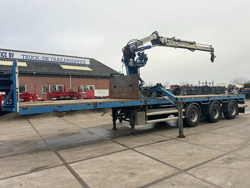 Floor MET HIAB R165-F2, LAATSTE 2 ASSEN GESTUURD - Dropside/ Flatbed semi-trailer: picture 1 Floor MET HIAB R165-F2, LAATSTE 2 ASSEN GESTUURD - Dropside/ Flatbed semi-trailer: picture 1
