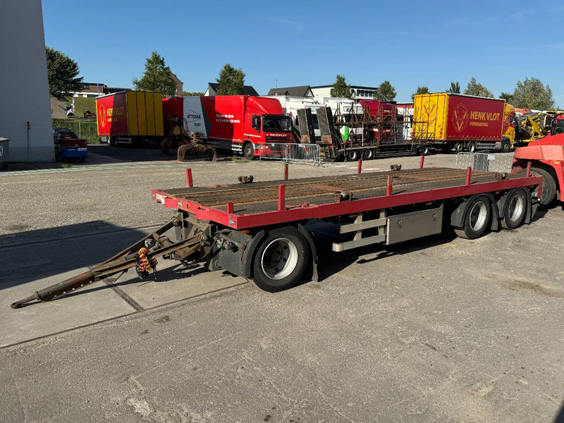 GS Meppel AC 2800 - 3 AXLE - SAF + LIFTING AXLE - Dropside/ Flatbed trailer: picture 1 GS Meppel AC 2800 - 3 AXLE - SAF + LIFTING AXLE - Dropside/ Flatbed trailer: picture 1