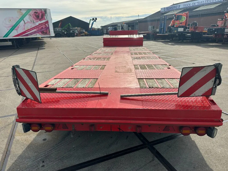 Low loader semi-trailer KEL-BERG 4 AXLE, EXTANDABLE, 2 AXEL STEERING: picture 7
