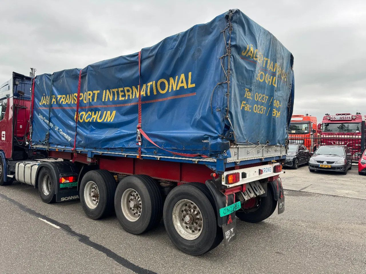 Krone SDP 27 ELC 3 BPW AXLE - Curtainsider semi-trailer: picture 2 Krone SDP 27 ELC 3 BPW AXLE - Curtainsider semi-trailer: picture 2