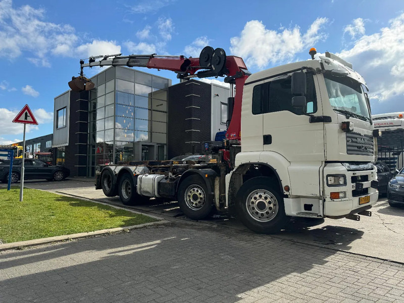 MAN TGA 35.440 8X2 - EURO 4 + HMF 2620K-RC 2018! + REMOTE + HYDRAUTO CABLE LIFT + LIFTING AXLE - Cable system truck, Crane truck: picture 2 MAN TGA 35.440 8X2 - EURO 4 + HMF 2620K-RC 2018! + REMOTE + HYDRAUTO CABLE LIFT + LIFTING AXLE - Cable system truck, Crane truck: picture 2