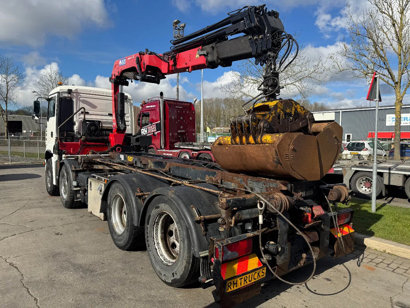 Cable system truck, Crane truck MAN TGA 35.440 8X2 - EURO 4 + HMF 2620K-RC 2018! + REMOTE + HYDRAUTO CABLE LIFT + LIFTING AXLE: picture 20