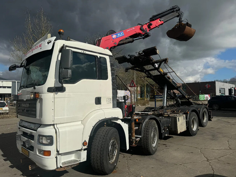 MAN TGA 35.440 8X2 - EURO 4 + HMF 2620K-RC 2018! + REMOTE + HYDRAUTO CABLE LIFT + LIFTING AXLE - Cable system truck, Crane truck: picture 3 MAN TGA 35.440 8X2 - EURO 4 + HMF 2620K-RC 2018! + REMOTE + HYDRAUTO CABLE LIFT + LIFTING AXLE - Cable system truck, Crane truck: picture 3