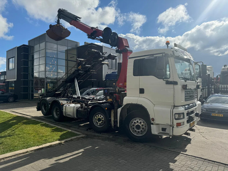 MAN TGA 35.440 8X2 - EURO 4 + HMF 2620K-RC 2018! + REMOTE + HYDRAUTO CABLE LIFT + LIFTING AXLE - Cable system truck, Crane truck: picture 4 MAN TGA 35.440 8X2 - EURO 4 + HMF 2620K-RC 2018! + REMOTE + HYDRAUTO CABLE LIFT + LIFTING AXLE - Cable system truck, Crane truck: picture 4