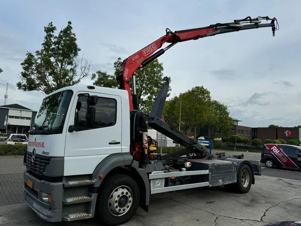 Mercedes-Benz LS 1923 ATEGO + 2011 FASSI F110 + 2011 VDS HOOKL - Hook lift truck, Crane truck: picture 1 Mercedes-Benz LS 1923 ATEGO + 2011 FASSI F110 + 2011 VDS HOOKL - Hook lift truck, Crane truck: picture 1