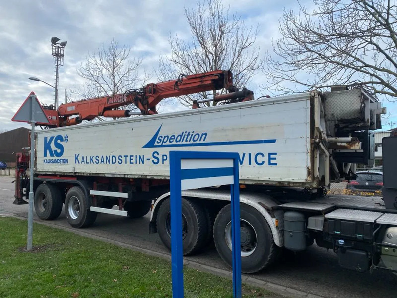 Orthaus 2 ASSIGE STEERING AXEL MKG HLK 330 VG CRANE - Dropside/ Flatbed semi-trailer: picture 5 Orthaus 2 ASSIGE STEERING AXEL MKG HLK 330 VG CRANE - Dropside/ Flatbed semi-trailer: picture 5