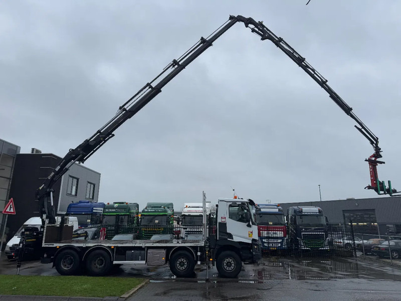 Renault C430 8X4 - EURO 6 + HIAB 288 E-5 + JIB 70X-4 + REMOTE + FULL STEEL SUSP. - Dropside/ Flatbed truck, Crane truck: picture 2 Renault C430 8X4 - EURO 6 + HIAB 288 E-5 + JIB 70X-4 + REMOTE + FULL STEEL SUSP. - Dropside/ Flatbed truck, Crane truck: picture 2