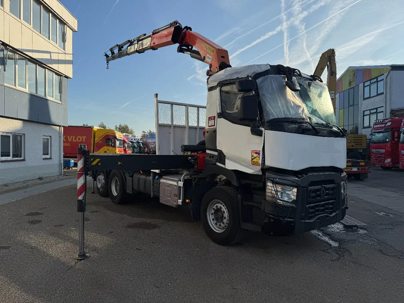 Renault C460 6X2 EURO 6 PALFINGER PK33002 + REMOTE CONTROL ENIGINE RUNNING - Dropside/ Flatbed truck, Crane truck: picture 2 Renault C460 6X2 EURO 6 PALFINGER PK33002 + REMOTE CONTROL ENIGINE RUNNING - Dropside/ Flatbed truck, Crane truck: picture 2