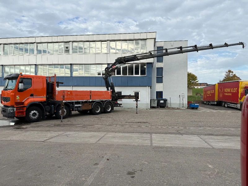 Renault Premium 430 8X4 EEV + HIAB 477 E-7 HIPRO + REMOTE - Crane truck: picture 3 Renault Premium 430 8X4 EEV + HIAB 477 E-7 HIPRO + REMOTE - Crane truck: picture 3