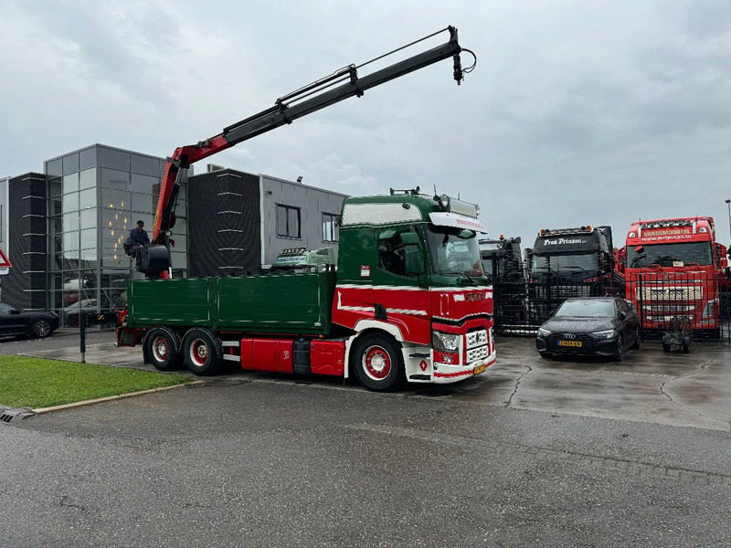 Renault T HIGH 520 6X2 EURO 6 + PALFINGER PK16002 ROTOR FUNCTION - Crane truck: picture 1 Renault T HIGH 520 6X2 EURO 6 + PALFINGER PK16002 ROTOR FUNCTION - Crane truck: picture 1