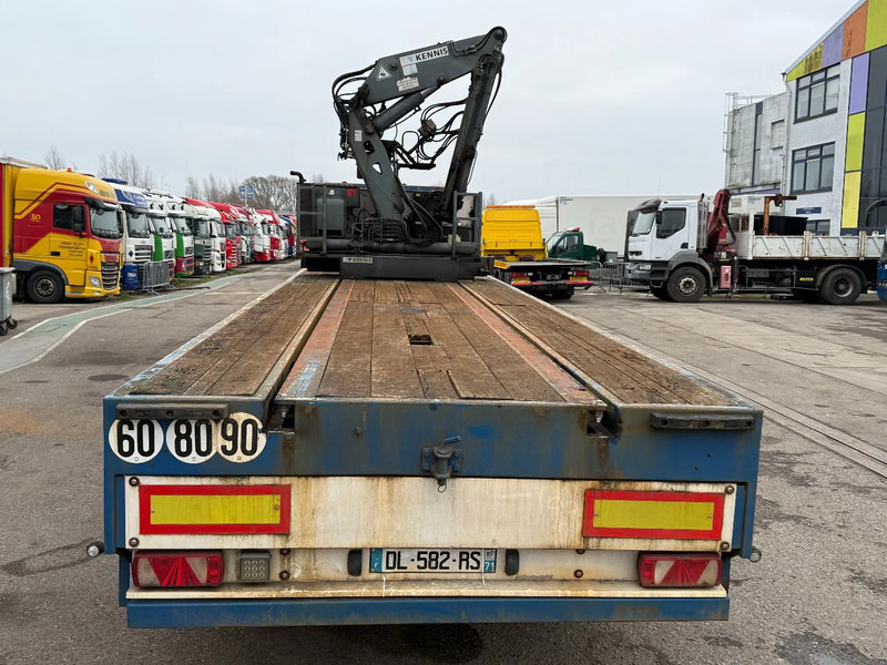 Royen RS3H4 + KENNIS CRANE - 3 AXLE - SAF - Dropside/ Flatbed semi-trailer: picture 5 Royen RS3H4 + KENNIS CRANE - 3 AXLE - SAF - Dropside/ Flatbed semi-trailer: picture 5