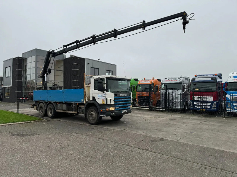 Scania P124-360 6X4 EURO 2 HIAB 200 C-5 ALL 2000 - Crane truck: picture 1 Scania P124-360 6X4 EURO 2 HIAB 200 C-5 ALL 2000 - Crane truck: picture 1