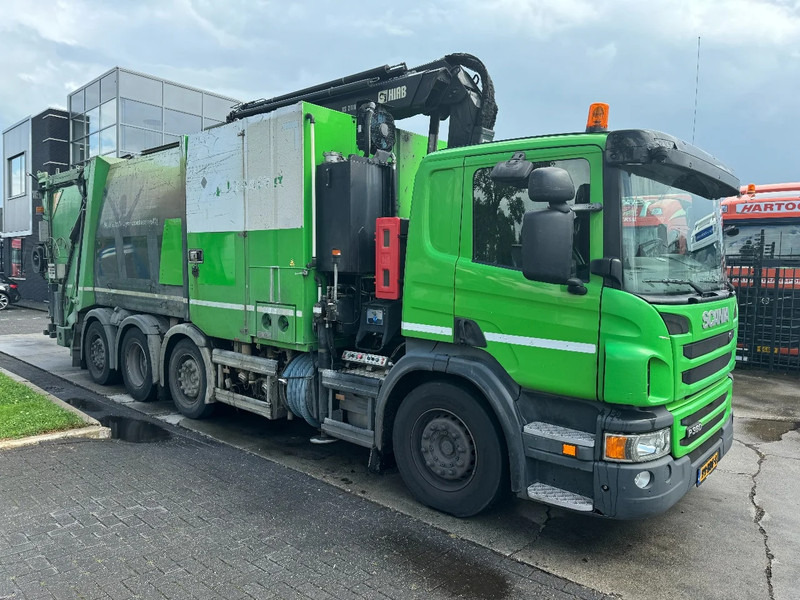 Scania P360 8X2 - HIAB 211BW-3 + FAUN VARIOPRESS - ONLY 198.135 KM - Garbage truck: picture 5 Scania P360 8X2 - HIAB 211BW-3 + FAUN VARIOPRESS - ONLY 198.135 KM - Garbage truck: picture 5