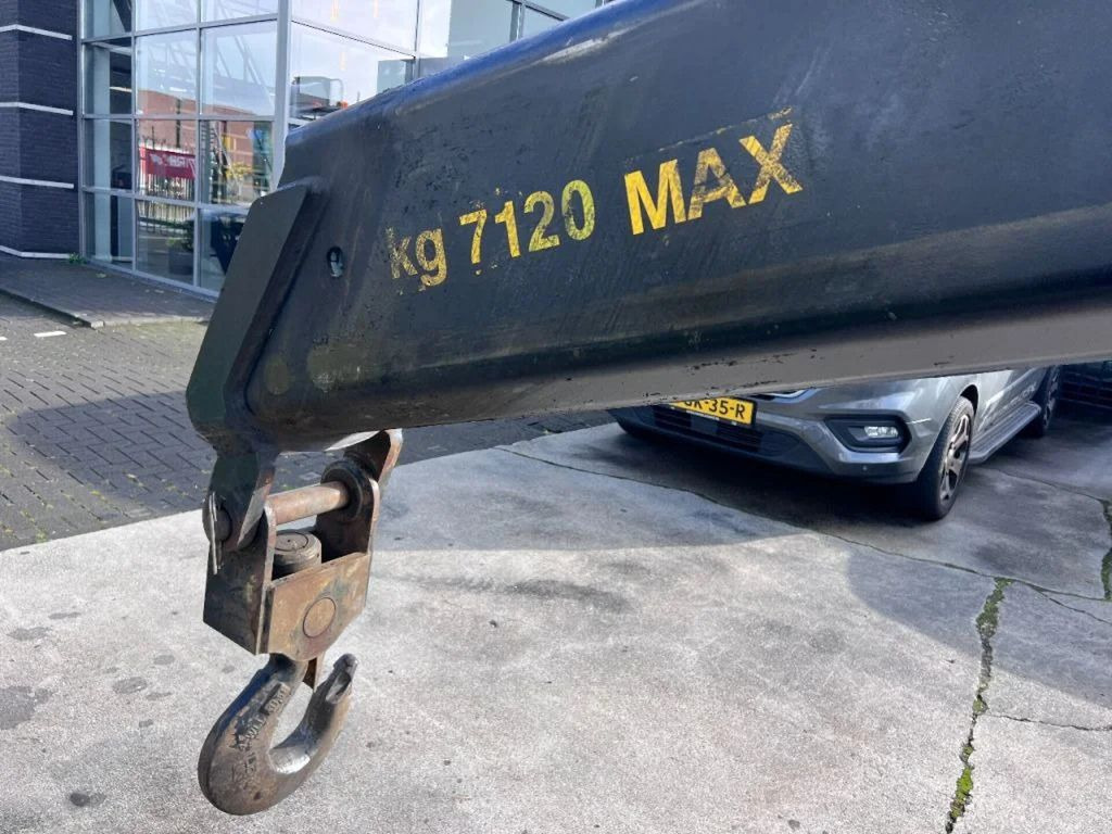 Crane truck, Dropside/ Flatbed truck Scania R490 8X2 EURO 6 + EFFER 1750/4S + REMOTE: picture 6