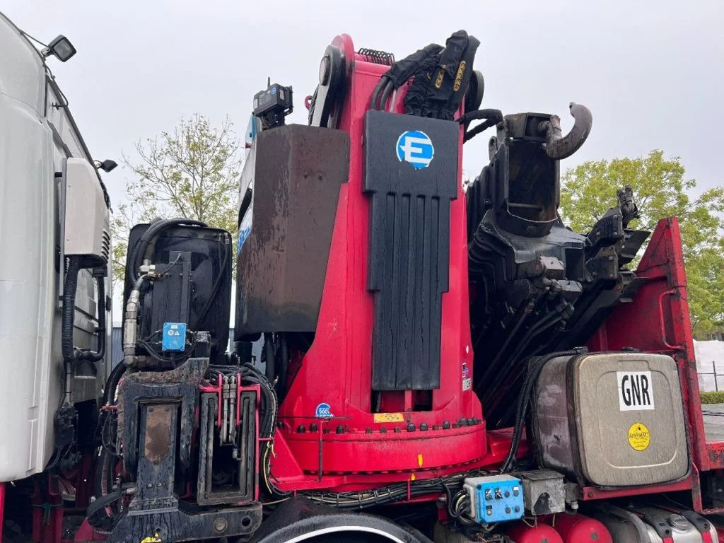 Crane truck, Dropside/ Flatbed truck Scania R490 8X2 EURO 6 + EFFER 1750/4S + REMOTE: picture 9