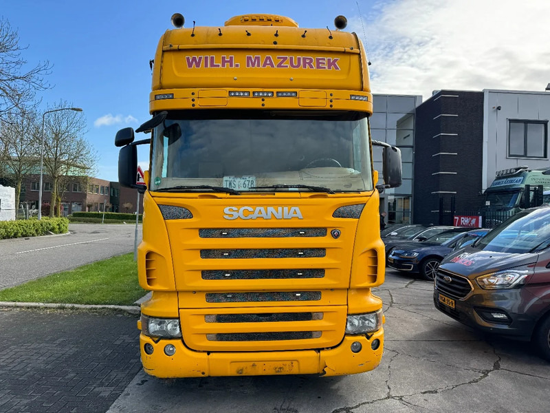 Dropside/ Flatbed truck, Crane truck Scania R500 V8 6X2 EURO 5 + HIAB 377EP-4XS + REMOTE CONTROL + RETARDER: picture 11