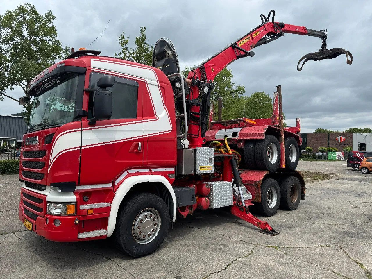 Scania R580 6X4 EPSILON S270L88 2 AXLE HANGER - Timber truck: picture 4 Scania R580 6X4 EPSILON S270L88 2 AXLE HANGER - Timber truck: picture 4
