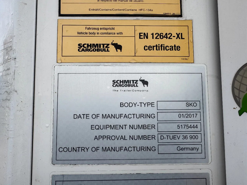 Refrigerator semi-trailer Schmitz Cargobull SKO THERMO KING SLX300I DISC BRAKES: picture 14 Refrigerator semi-trailer Schmitz Cargobull SKO THERMO KING SLX300I DISC BRAKES: picture 14