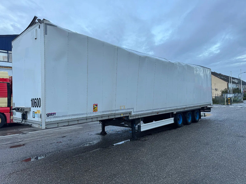 Talson F1227 CT-03 ROLLENBAAN 3X BPW AXLE DAMAGED - Closed box semi-trailer: picture 1 Talson F1227 CT-03 ROLLENBAAN 3X BPW AXLE DAMAGED - Closed box semi-trailer: picture 1