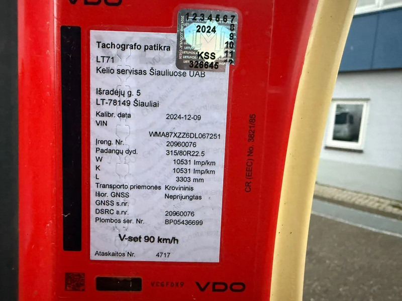 Tractor unit MAN TGX 41.540 8X4 180 TON + RETARDER + HYDRAULICS PTO: picture 20 Tractor unit MAN TGX 41.540 8X4 180 TON + RETARDER + HYDRAULICS PTO: picture 20