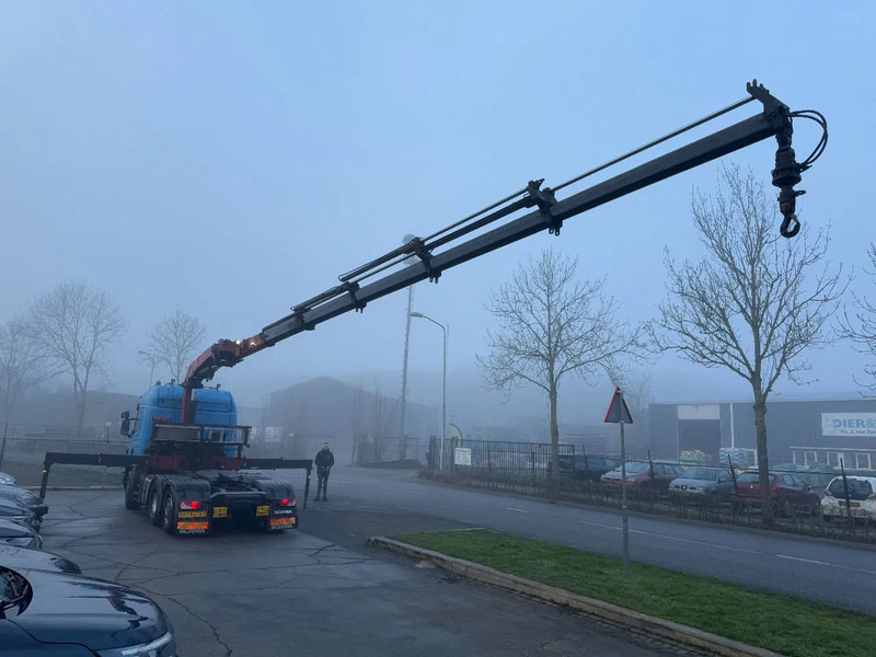 Scania P450 6X2 - EURO 6 + HMF 2620-K5 + REMOTE + LIFT AXLE - Tractor unit: picture 5 Scania P450 6X2 - EURO 6 + HMF 2620-K5 + REMOTE + LIFT AXLE - Tractor unit: picture 5