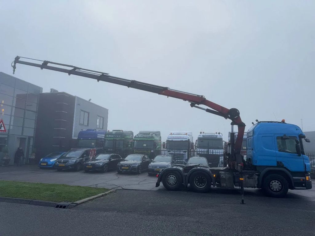 Scania P450 6X2 - EURO 6 + HMF 2620-K5 + REMOTE + LIFT - Tractor unit: picture 3 Scania P450 6X2 - EURO 6 + HMF 2620-K5 + REMOTE + LIFT - Tractor unit: picture 3