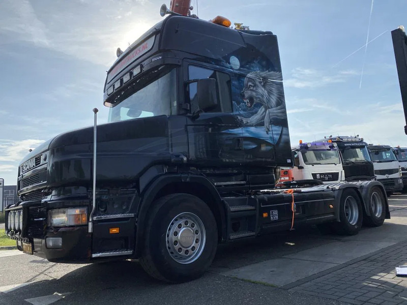 Scania T164-580 V8 6X2 + RETARDER + KIEPHYDRAULIEK - EURO 3 - MANUAL GEAR - Tractor unit: picture 5 Scania T164-580 V8 6X2 + RETARDER + KIEPHYDRAULIEK - EURO 3 - MANUAL GEAR - Tractor unit: picture 5