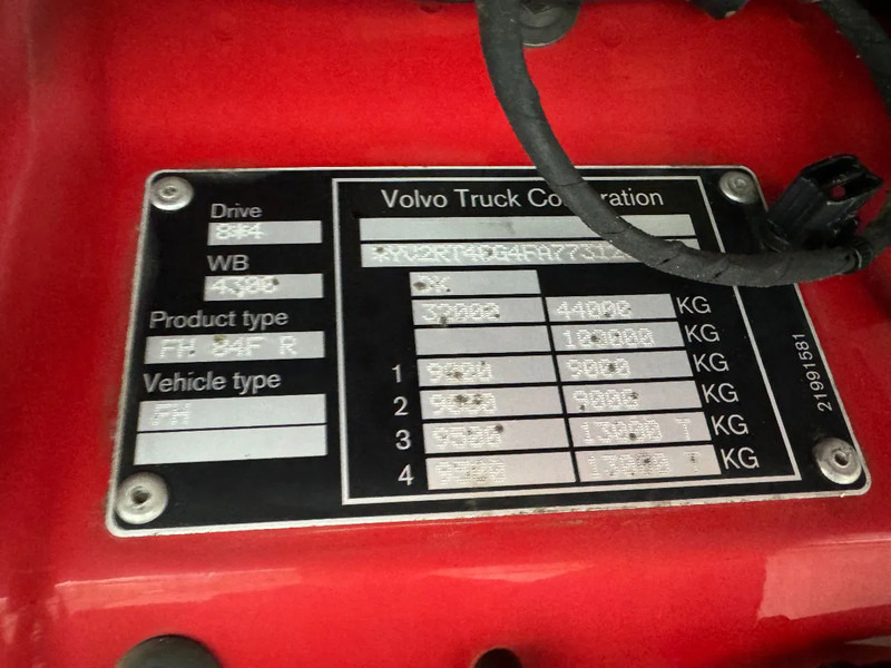 Crane truck Volvo FH 500 8X4 - EURO 6 + HIAB 622 EP-6 HIPRO + REMOTE CONTROL: picture 15