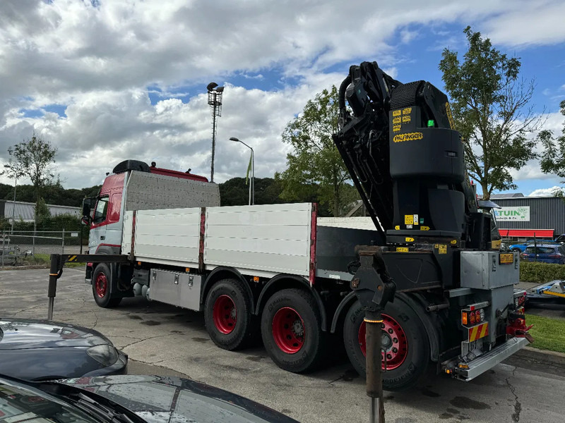 Dropside/ Flatbed truck, Crane truck Volvo FMX 460 8X4 PALFINGER PK53002 + FLY JIP AN REMOTE CONTROLE, LAST AXEL STEERING: picture 18
